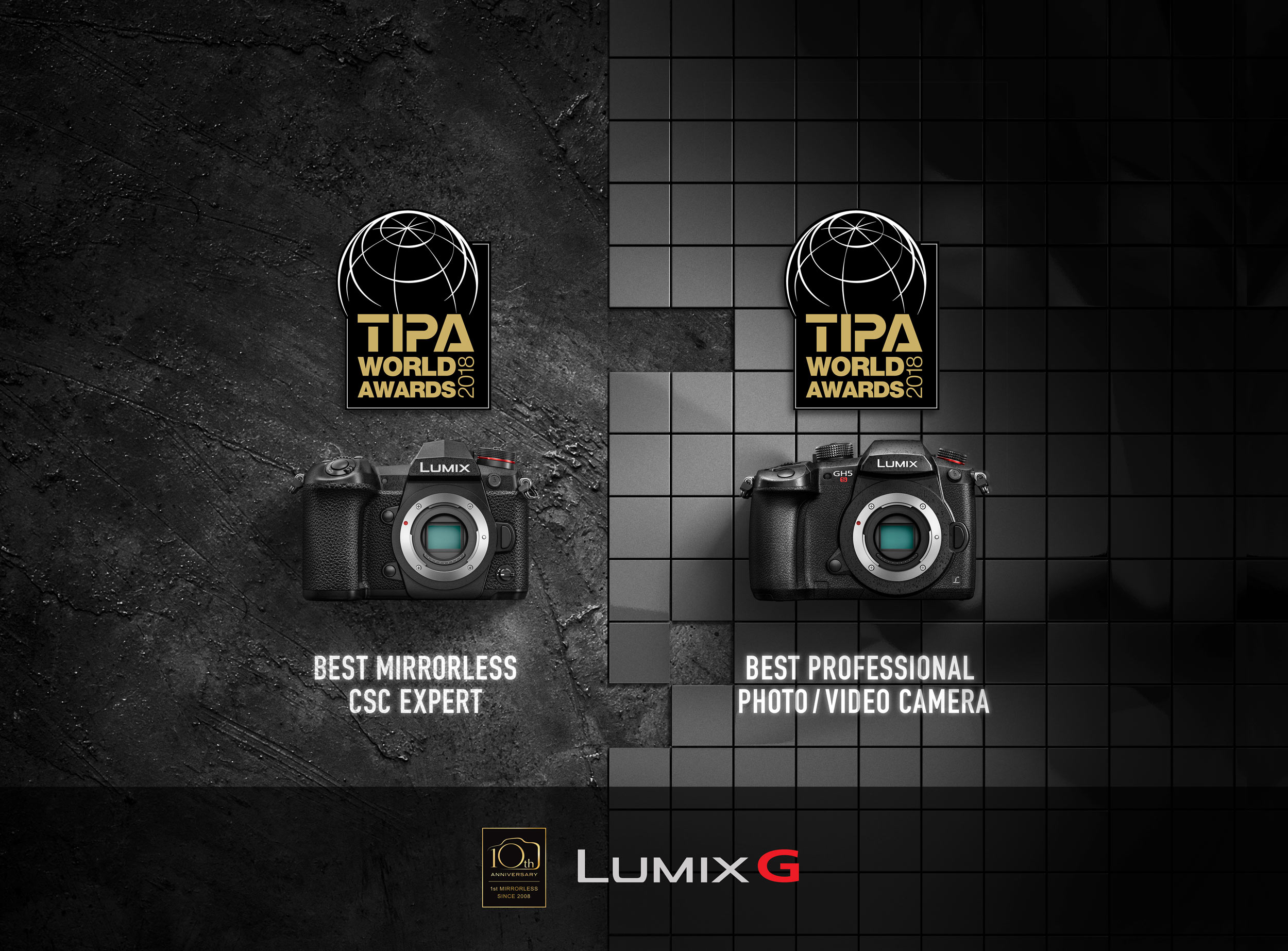 Camerele foto Panasonic premiate la TIPA Awards 2018