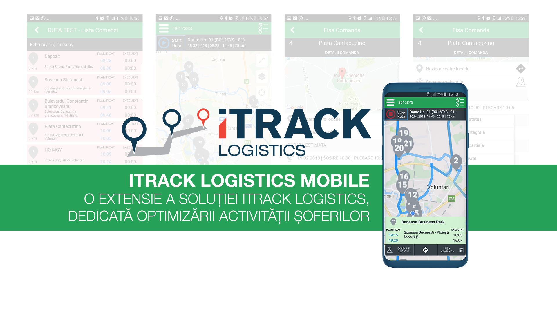 iTrack Logistics asigură gestiunea flotelor auto prin GPS