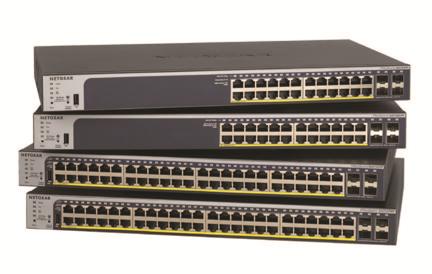 Gigabit PoE+ Smart Managed Pro Switches