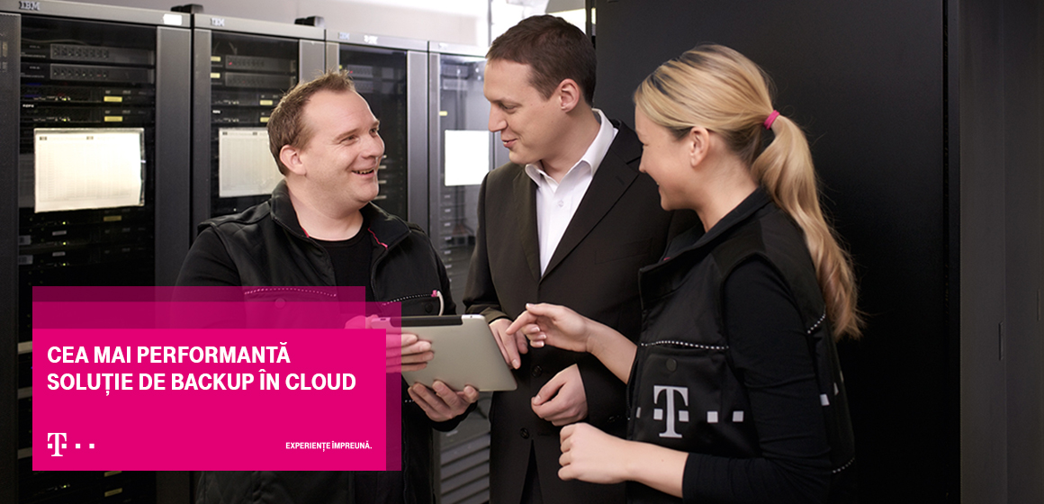 Noua soluție Telekom Cloud Backup