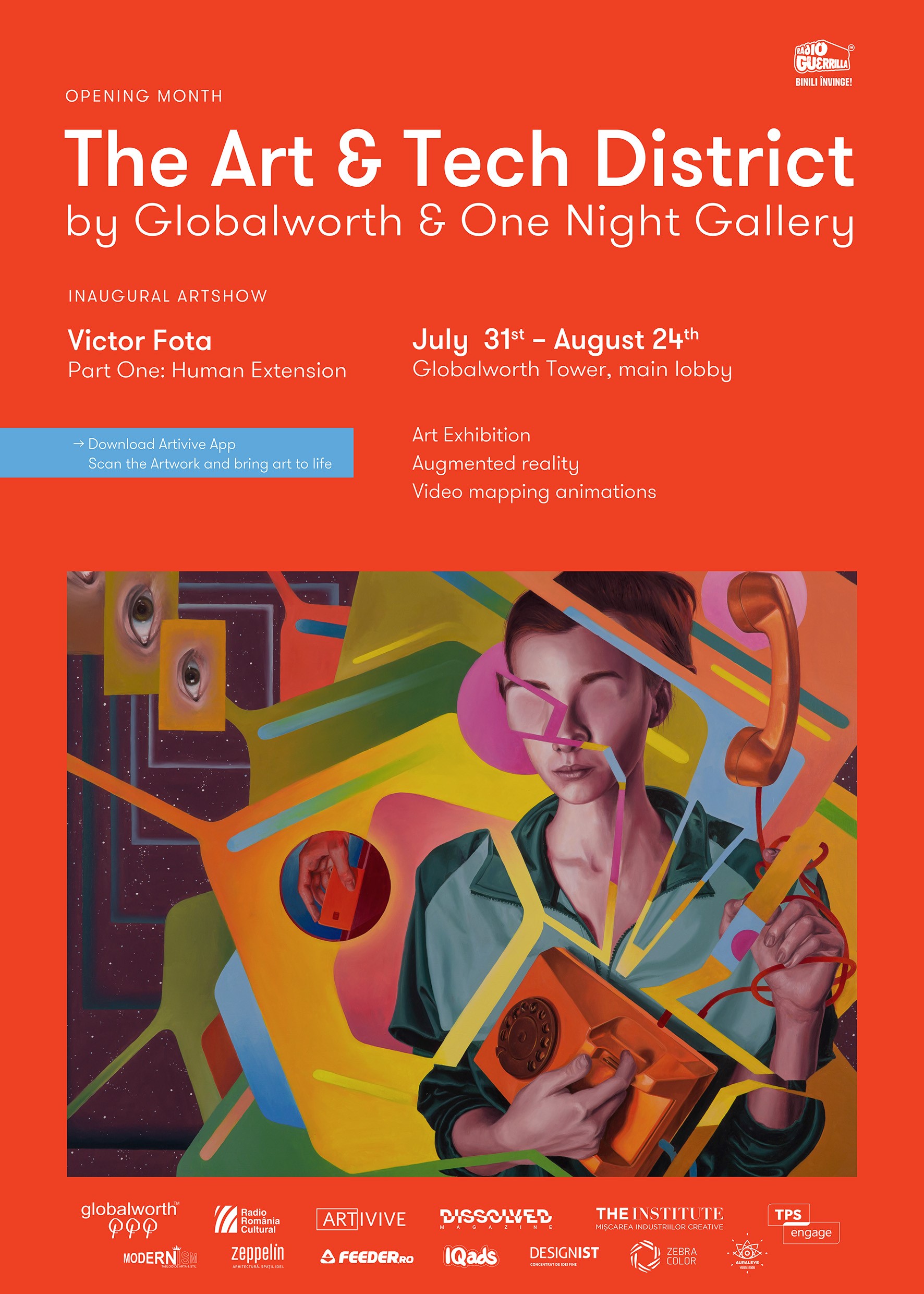 Victor Fota @Art & Tech District by Globalworth