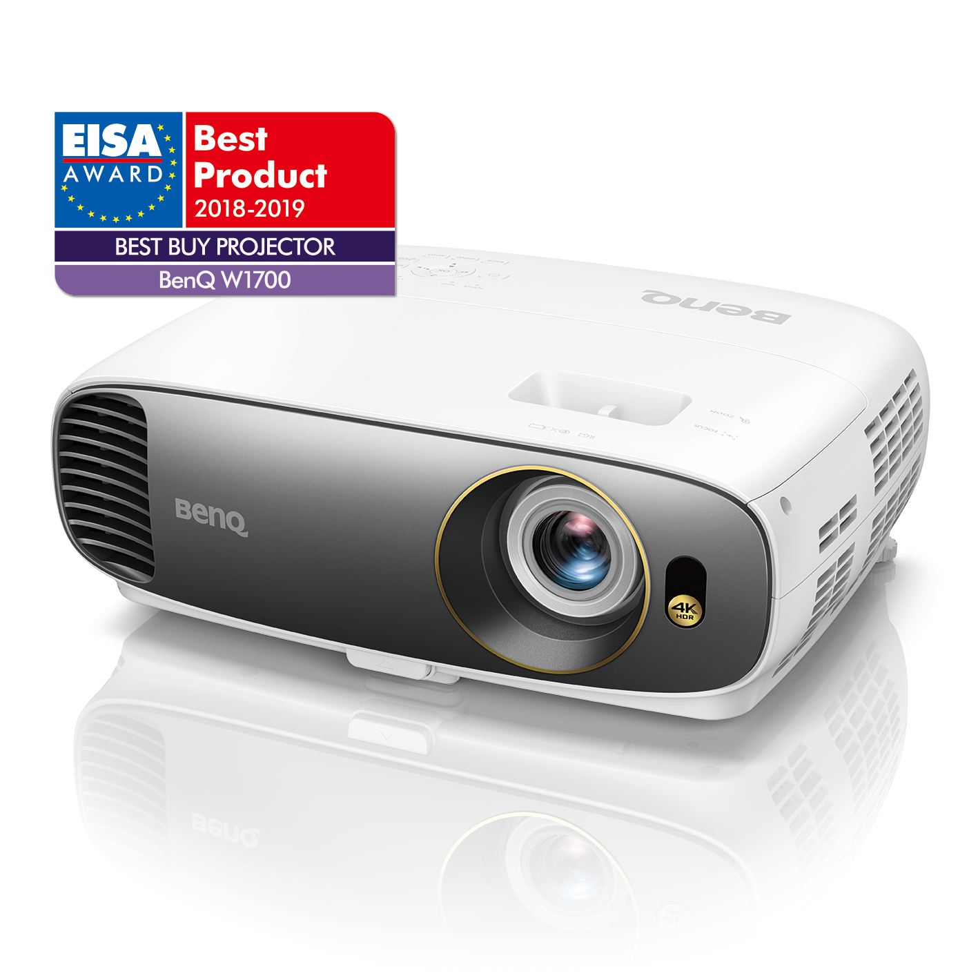 BenQ W1700 câștigă prestigioasa distincţie EISA Best Buy Projector 2018-2019