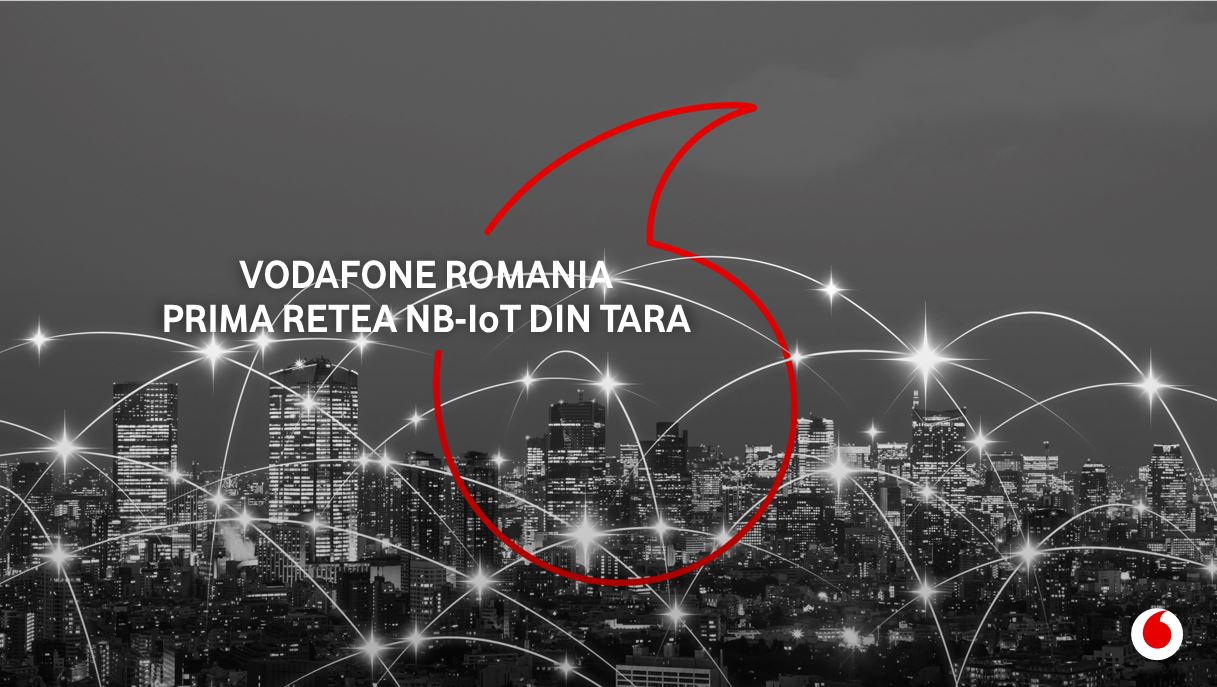 Vodafone oferă acoperire națională pentru servicii NarrowBand-IoT