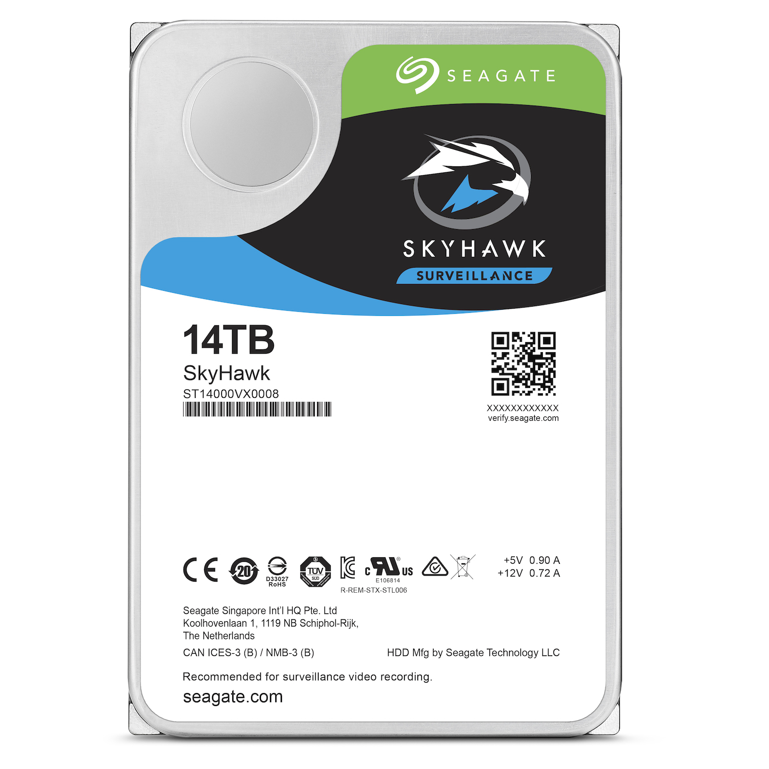 Seagate prezintă cel mai mare portofoliu de discuri 14TB