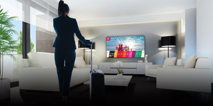 LG oferă o soluție hotelieră interactivă cu personalizare de conținut