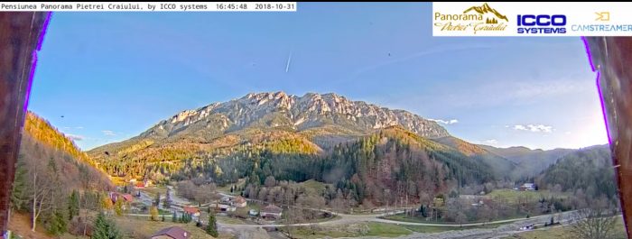 Imagini live din Piatra Craiului prin camera Axis