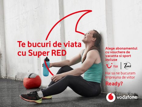 Abonații Vodafone primesc suport personalizat, o opțiune specială de roaming, reduceri la călătorii și activități de relaxare, cu noua ofertă Super RED