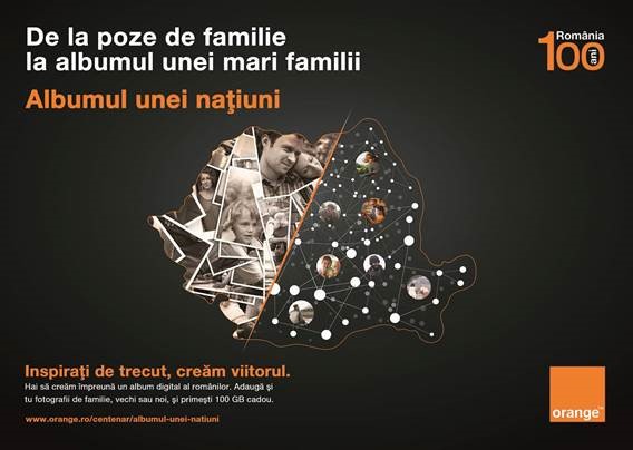 Orange lansează Albumul unei națiuni și oferă 100 GB cadou