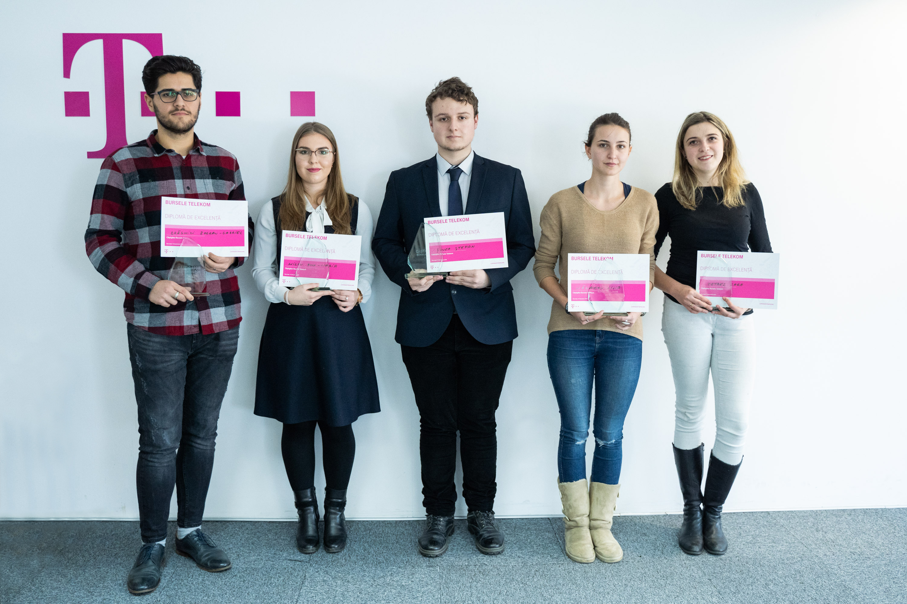 Câștigătorii celei de-a noua ediții a programului „Bursele Telekom”