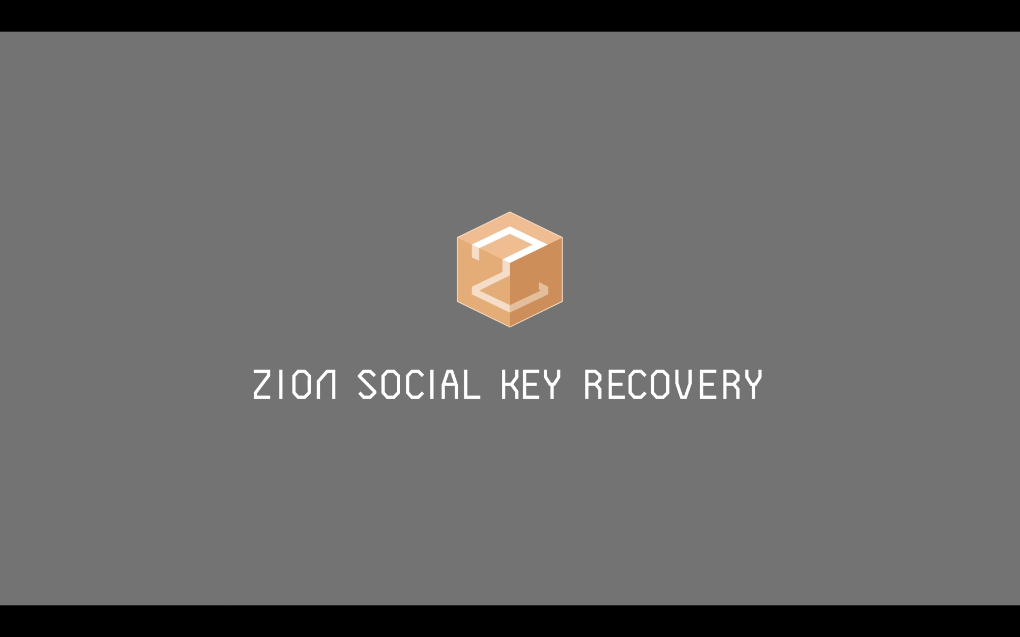 Zion Social Key Recovery