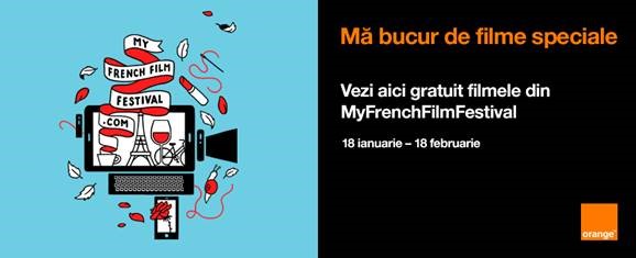 Noua ediţie MyFrenchFilmFestival disponibilă publicului din România exclusiv în Orange TV Go