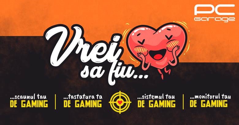 Start dat de PC Garage la un Valentine’s Day pentru pasionați de jocuri