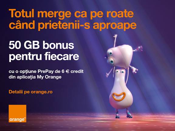 Noile opţiuni PrePay sărbătoresc prietenia cu internet bonus