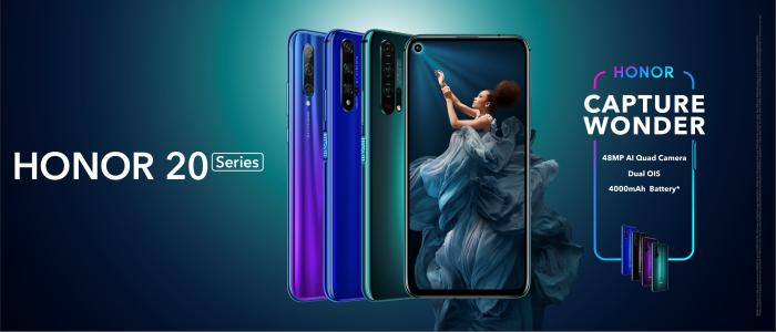 HONOR lansează seria HONOR 20