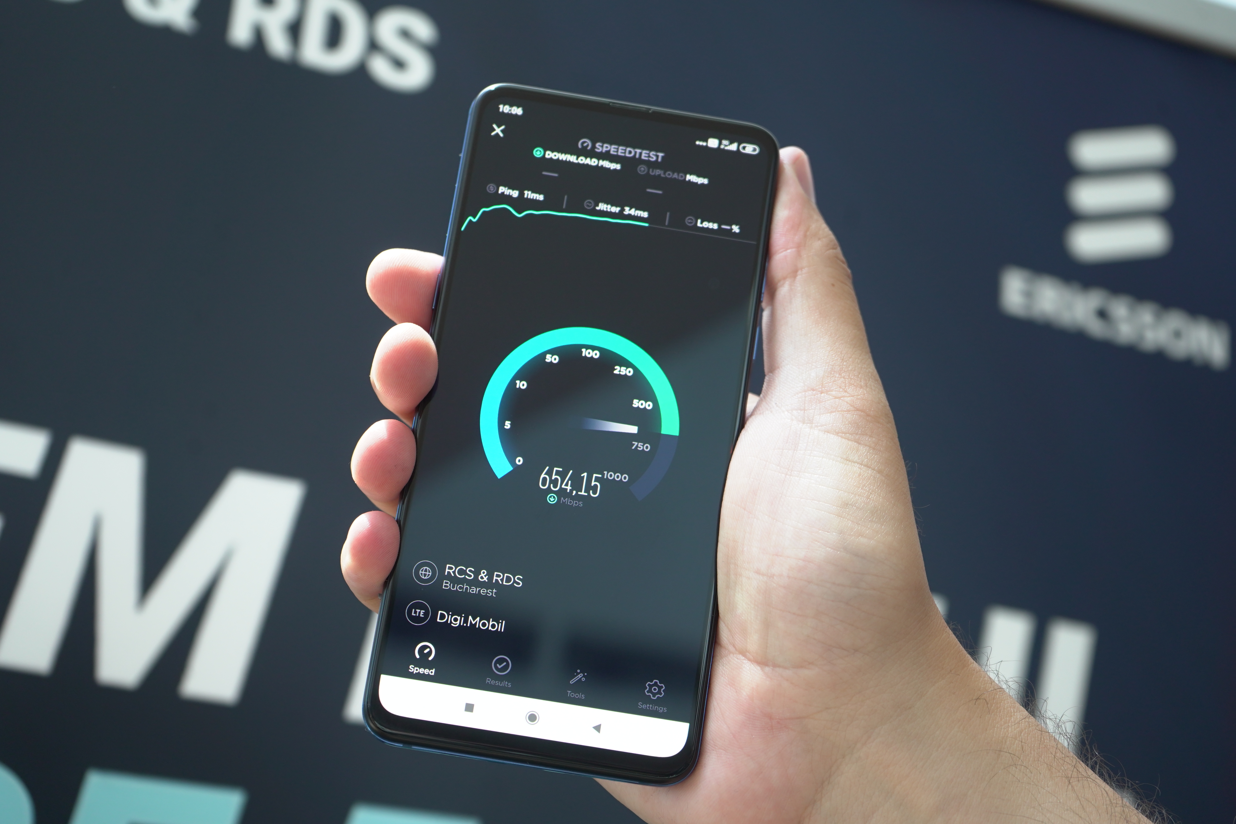 DIGI | RCS&RDS și Ericsson lansează serviciile mobile 5G în România