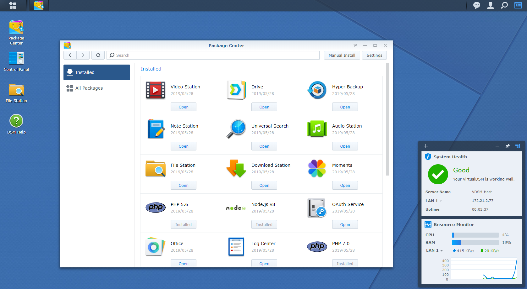 Synology lansează DiskStation Manager 6.2.2