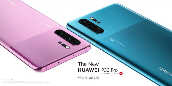 HUAWEI P30: estetica smartphone-ului prin design și culori moderne