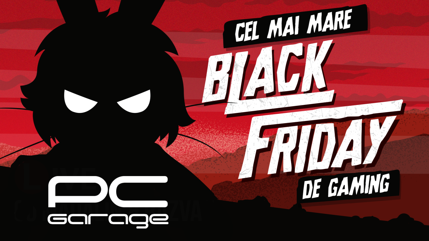 PC Garage dă startul celui mai mare Black Friday de Gaming