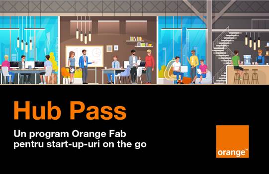 Hub Pass, un program Orange Fab pentru mobilitatea startup-urilor