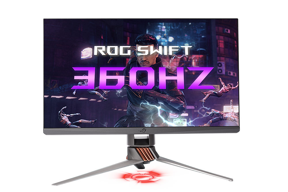 ROG Swift 360Hz, primul monitor de gaming la 360Hz din lume echipat cu tehnologie NVIDIA G-SYNC