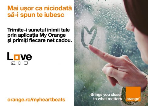 Clienţii Orange sărbătoresc luna iubirii cu My Heartbeats