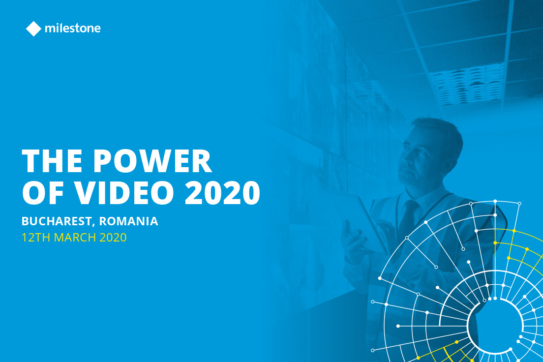 MILESTONE începe roadshow-ul internațional Power of Video la București