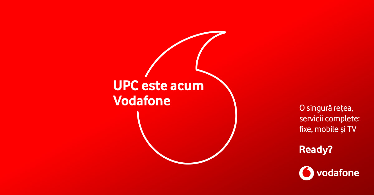 Vodafone Romania și UPC au încheiat procesul de fuziune