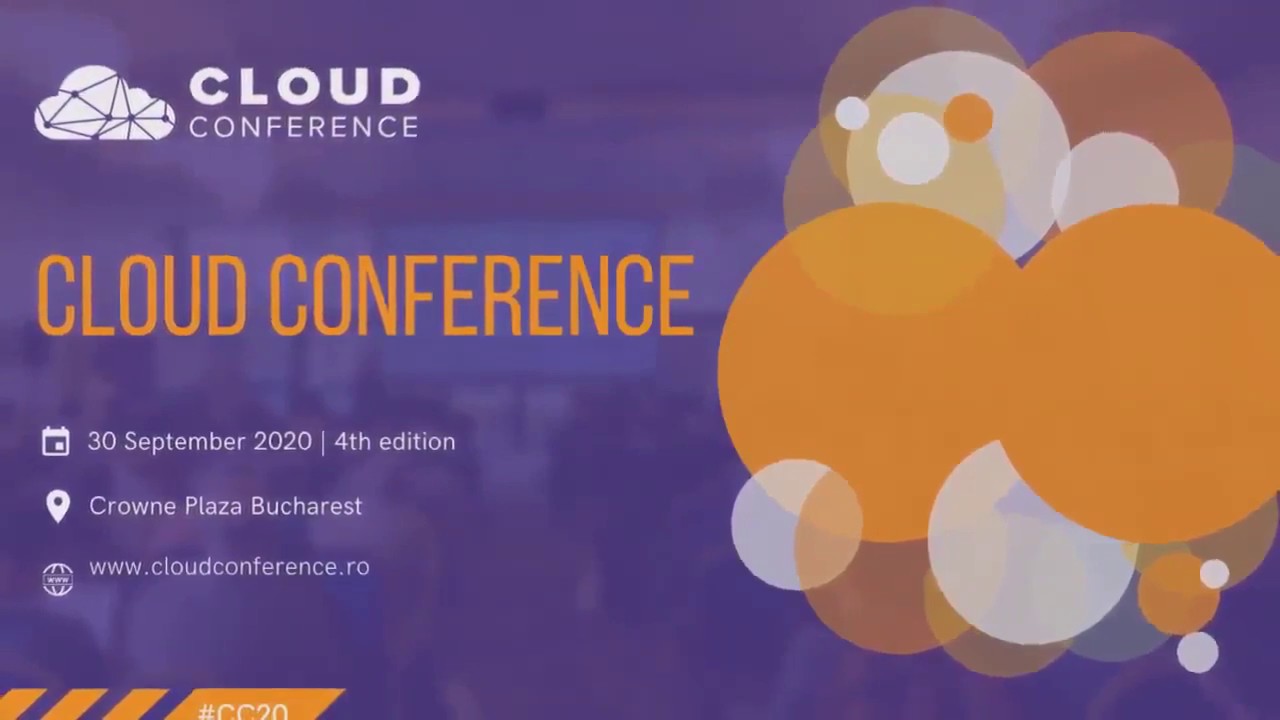 A patra ediție a Conferinței de Cloud amânată din cauza COVID-19 și reprogramată pe 30 Septembrie