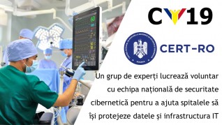 CERT-RO și Cyber Volunteers – 19 contribuie la protejarea sistemului medical