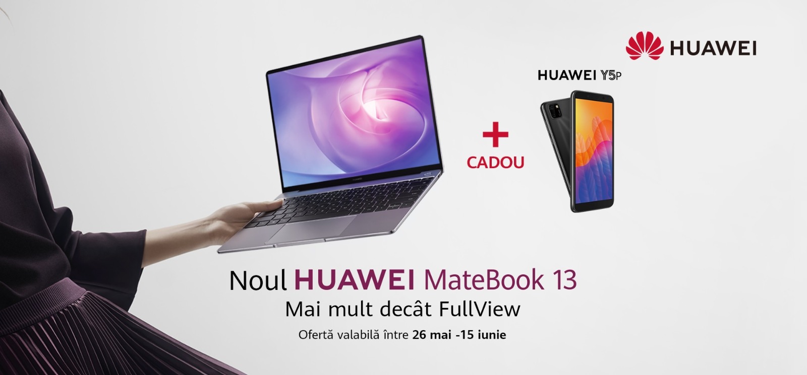 Noua generație de laptopuri Huawei MateBook 13 disponbilă pe piața din România