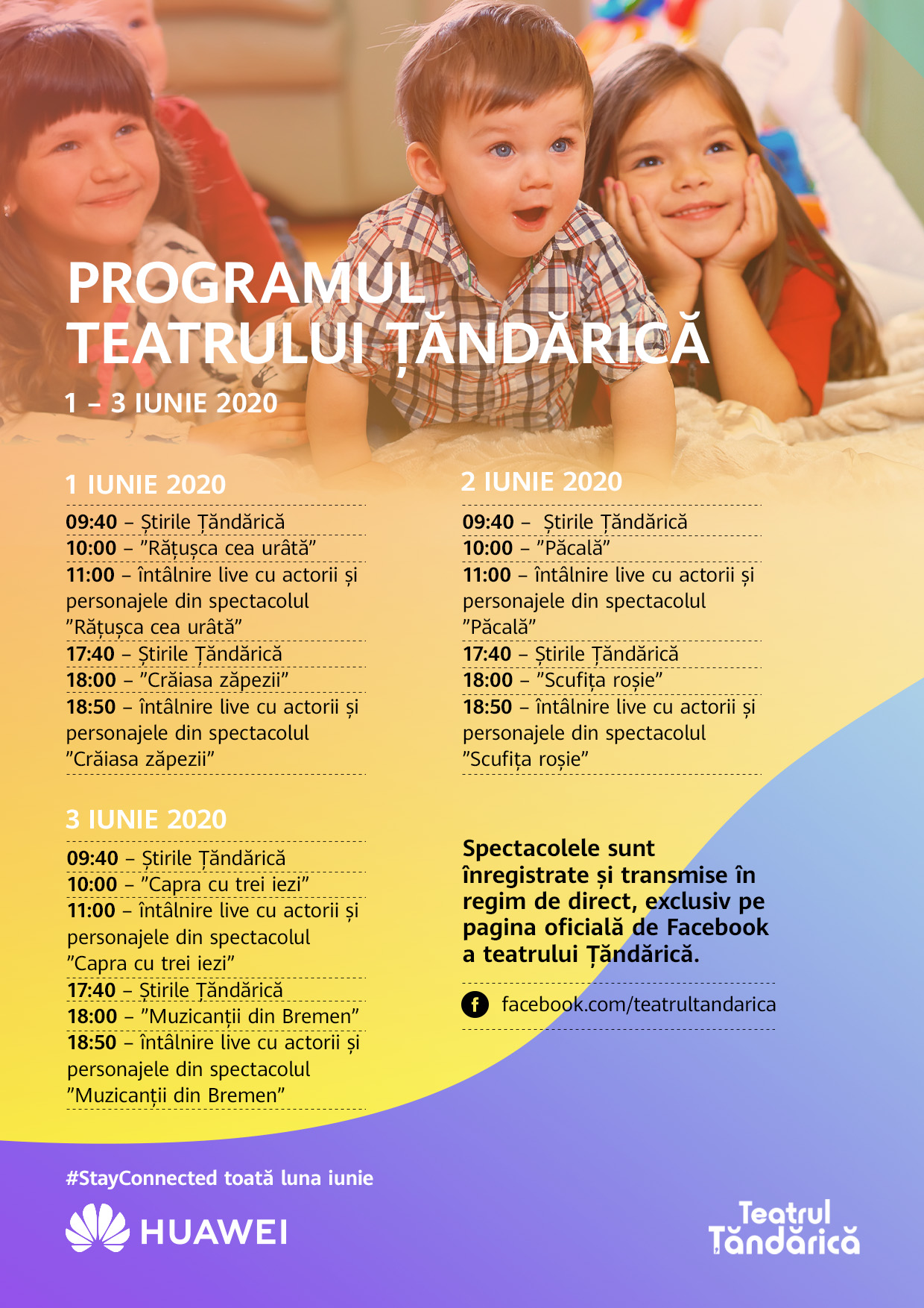 Programul Teatrului Țăndărică