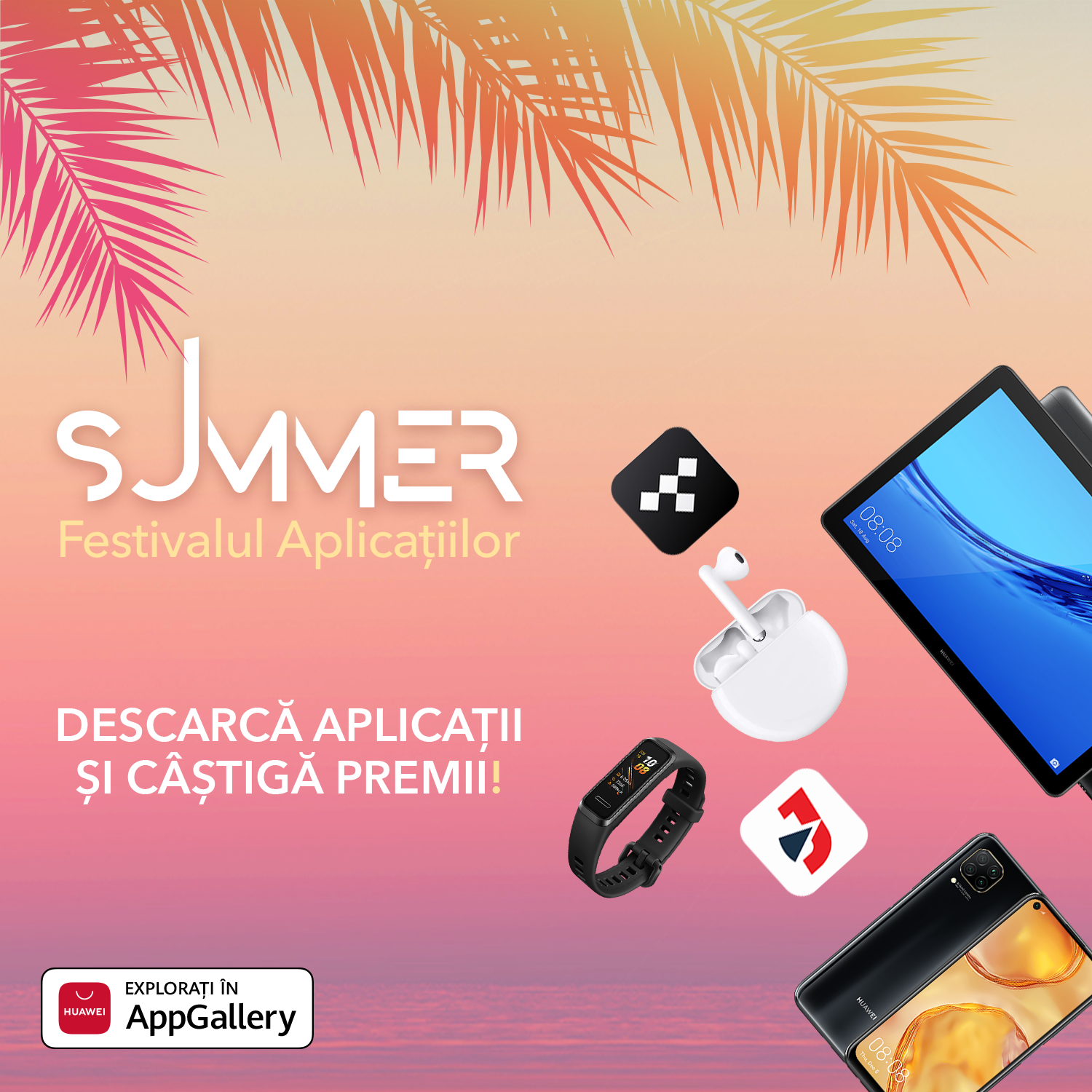 Festival of Apps vine cu premii pentru toți utilizatorii HUAWEI