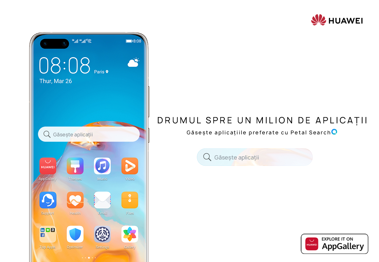 HUAWEI Petal Search, poarta de acces către un milion de aplicații