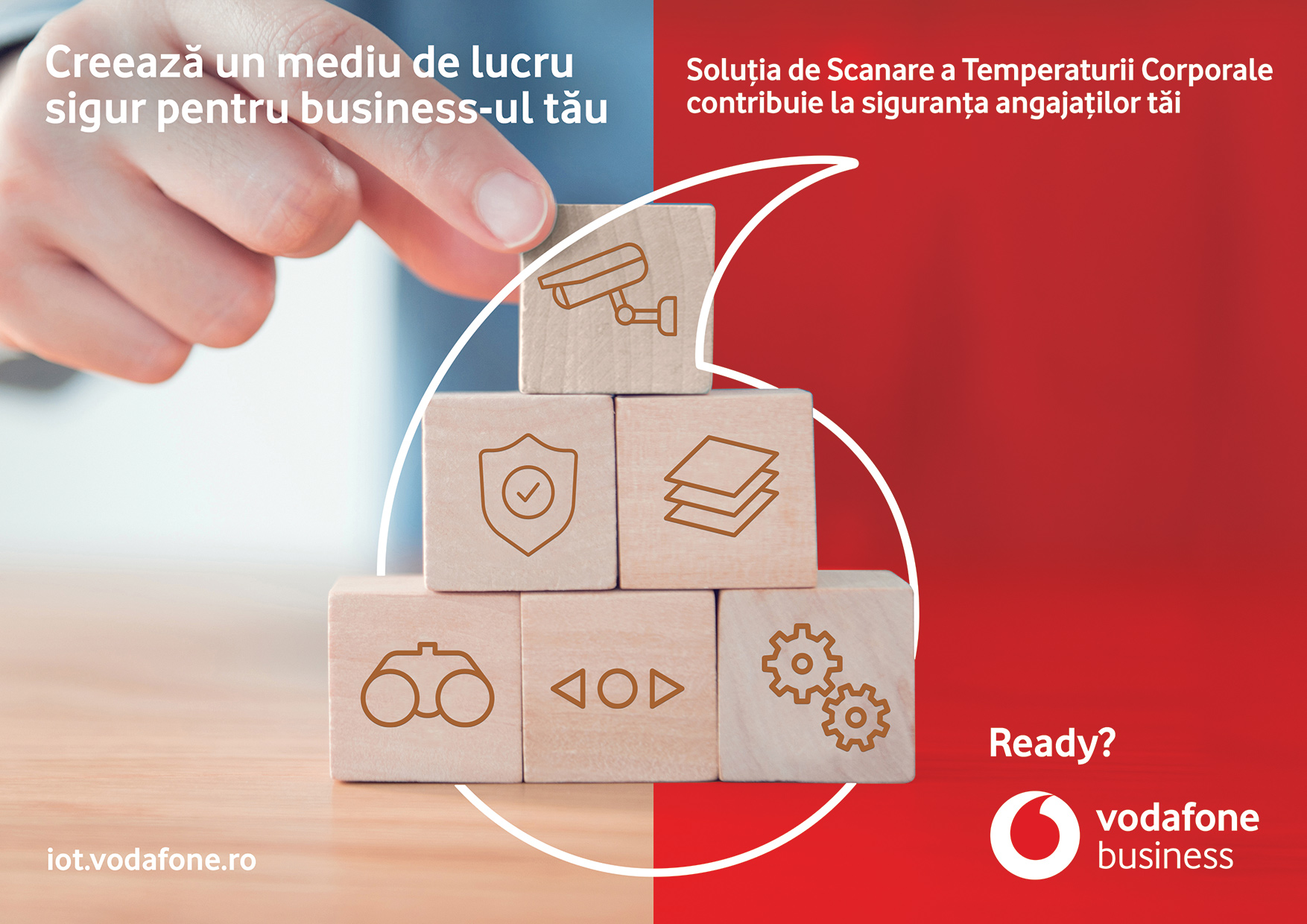 Soluția de Scanare a Temperaturii Corporale de la Vodafone România