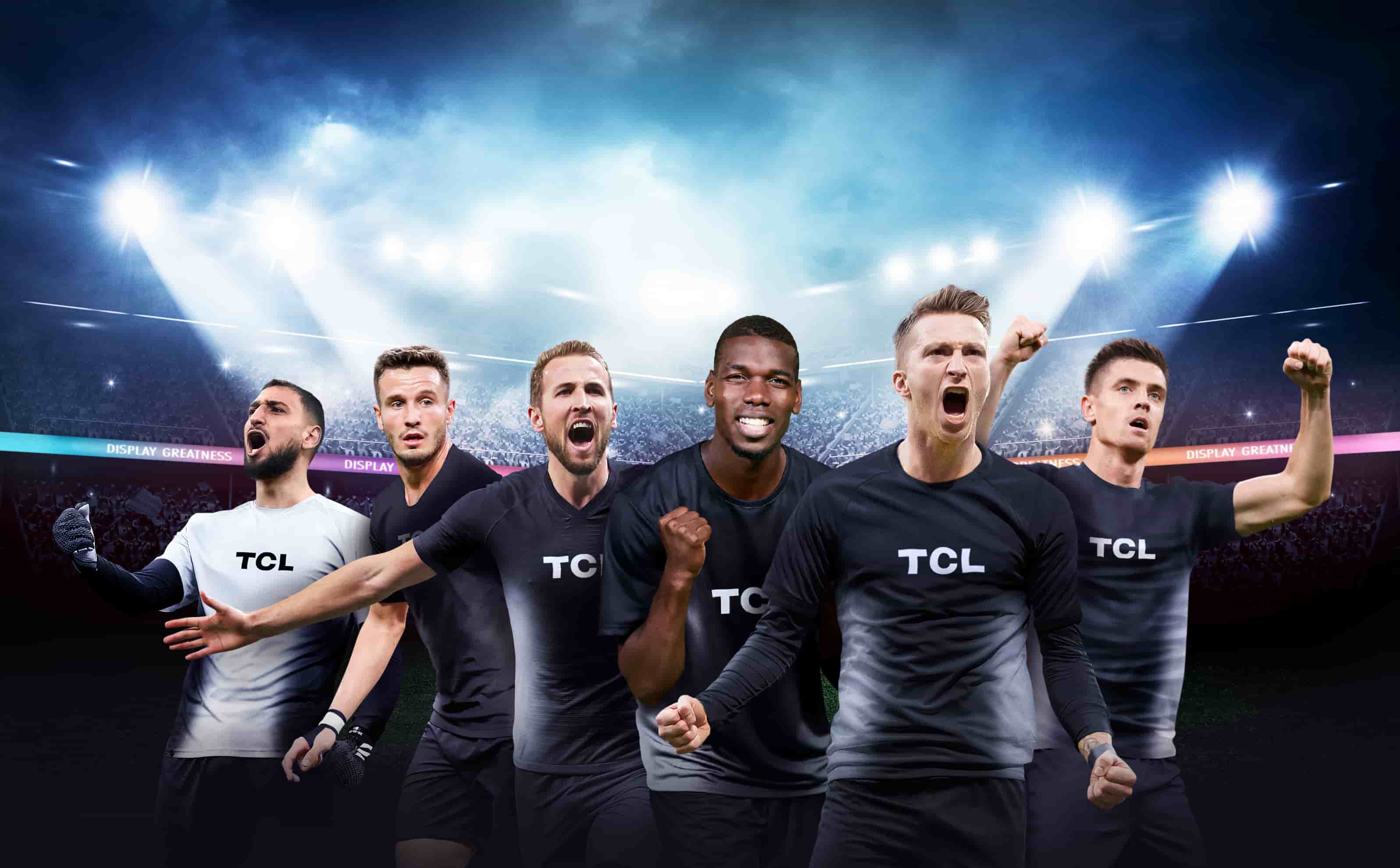 Fotbaliștii de top din lume sunt noii ambasadori TCL