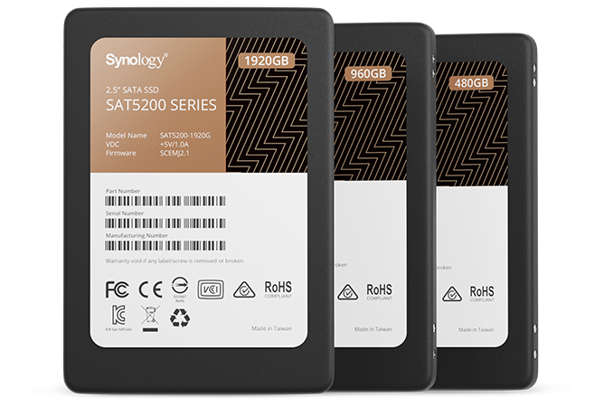 Synology a lansat propria gamă de unități de stocare SSD