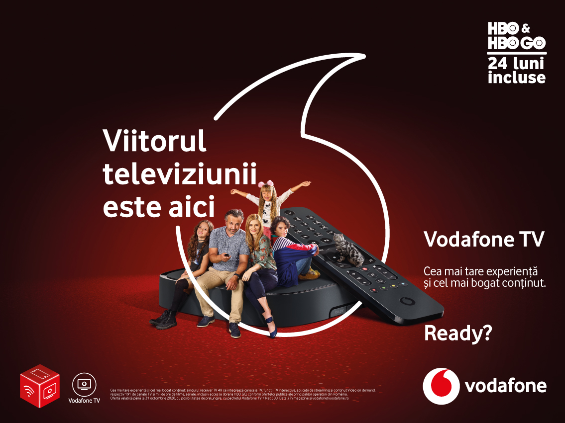 Vodafone revoluționează experiența TV cu un nou serviciu inovator