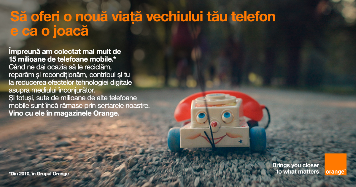 Orange lansează un apel la reducerea impactului echipamentelor digitale asupra mediului