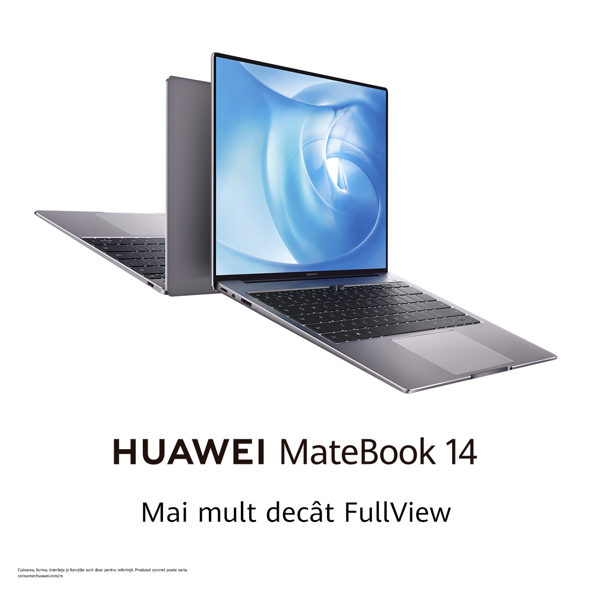 HUAWEI MateBook 14, ultra-portabil cu design FullView și performanță grafică excepțională