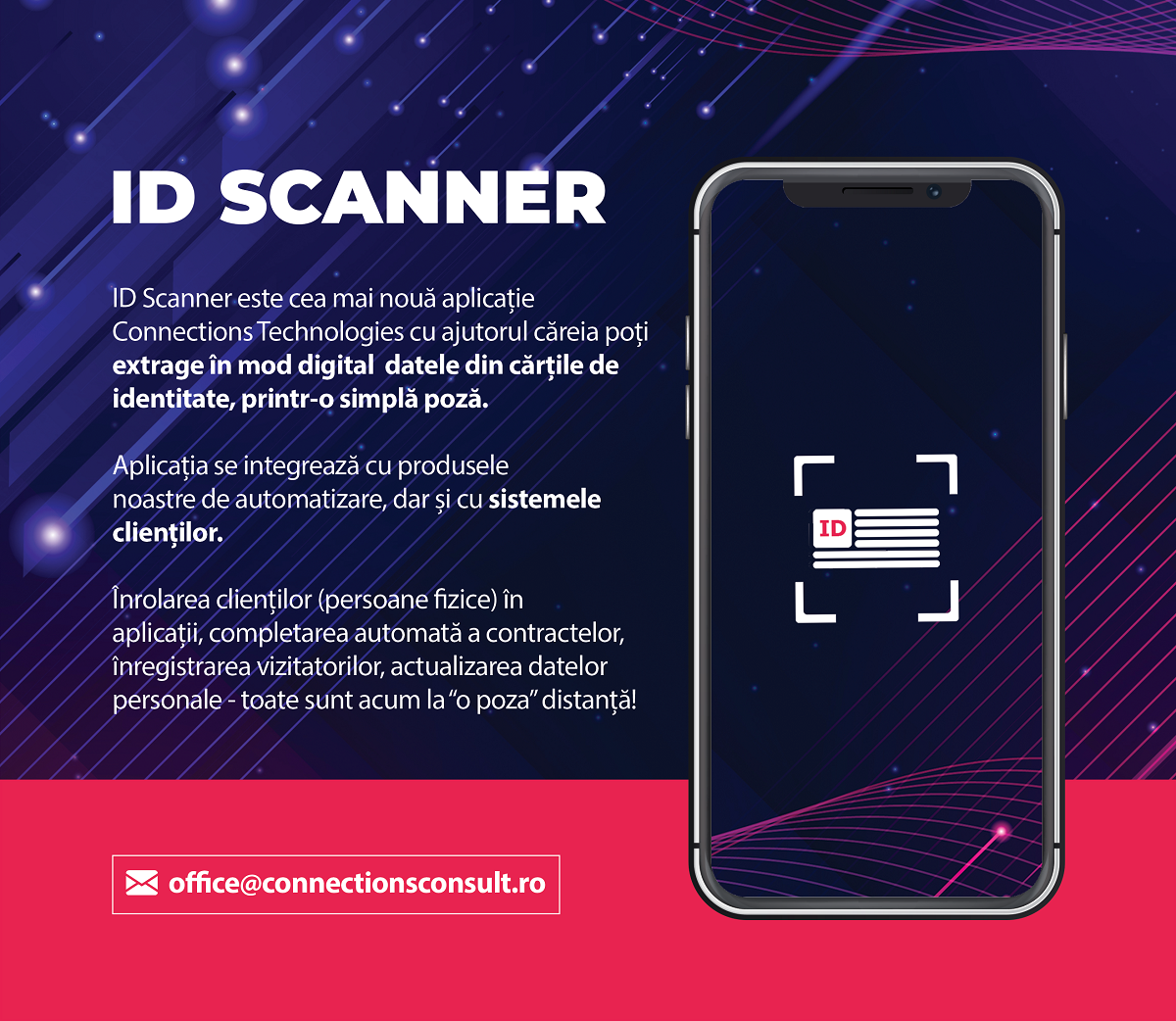 ID Scanner: Peste 10.000 de ore de lucru economisite, prin aplicația de scanare a datelor de pe cartea de identitate