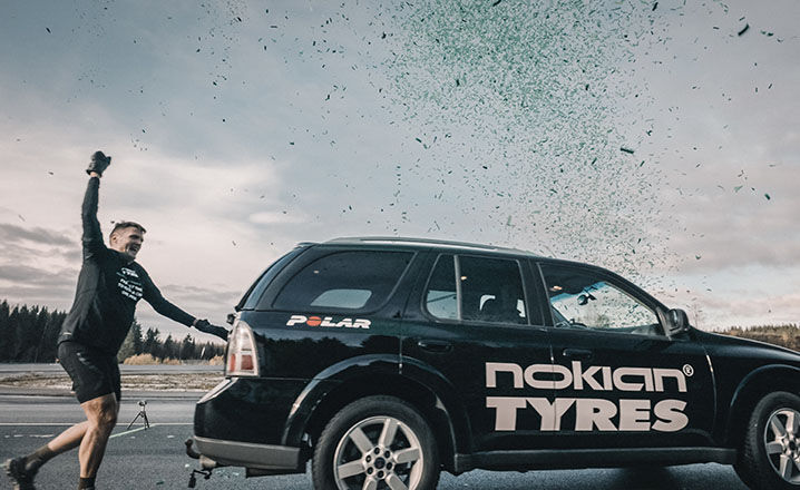 Un nou record mondial, posibil cu ajutorul anvelopelor de iarnă Nokian Hakkapeliitta R3 SUV