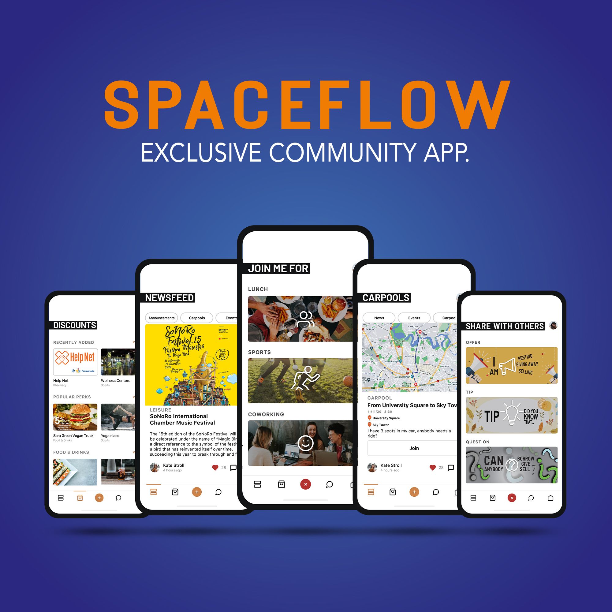 Spaceflow app