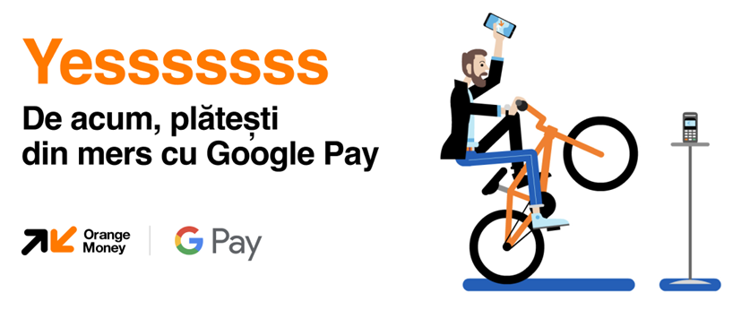 Clienții Orange Money pot plăti prin Google Pay
