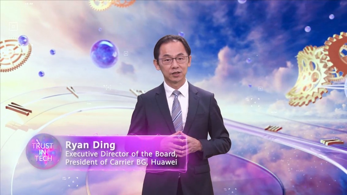Ryan Ding, Executive Director of the Board, President of Carrier BG, Huawei
