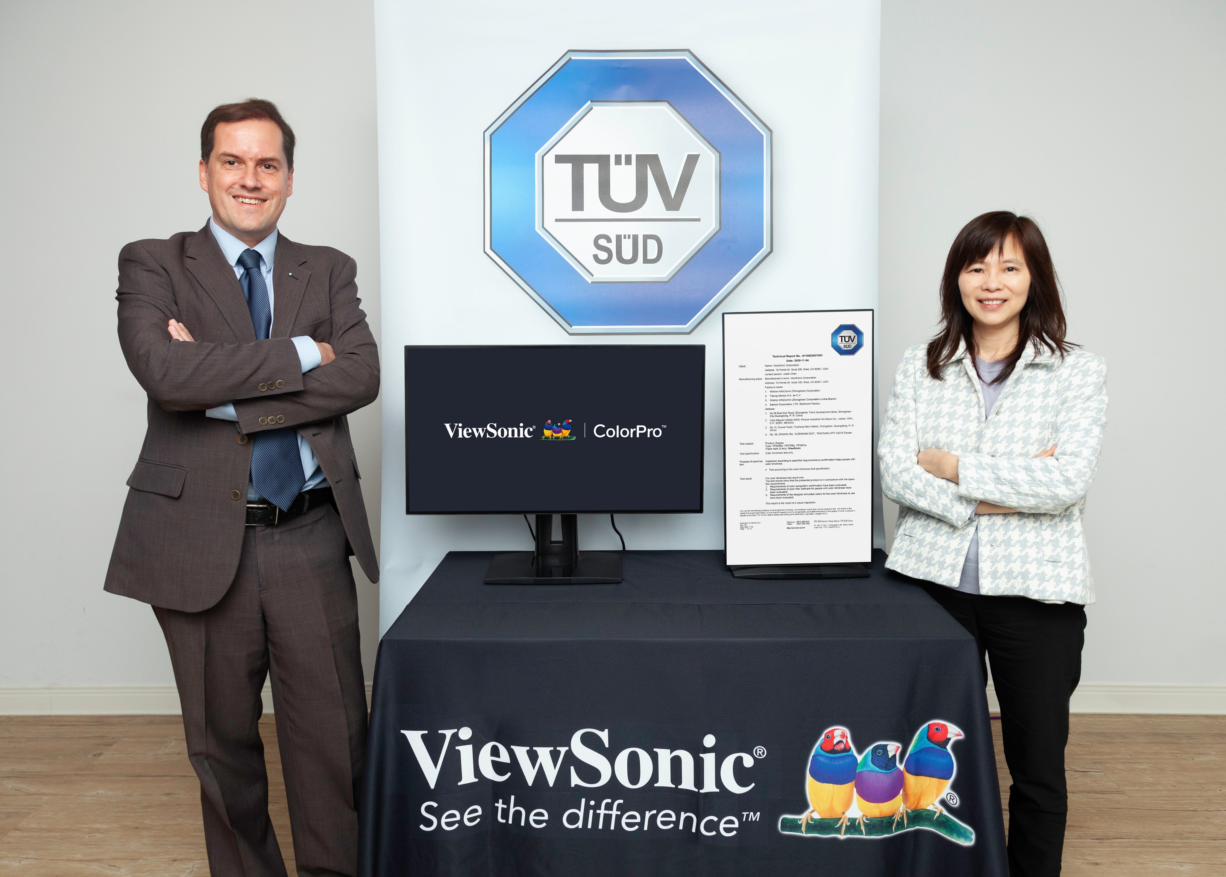 News Photo_ViewSonic TUV SUD partnership