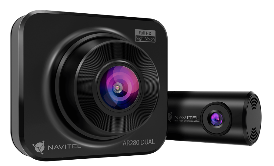 NAVITEL AR280 DUAL – un DVR auto cu două camere