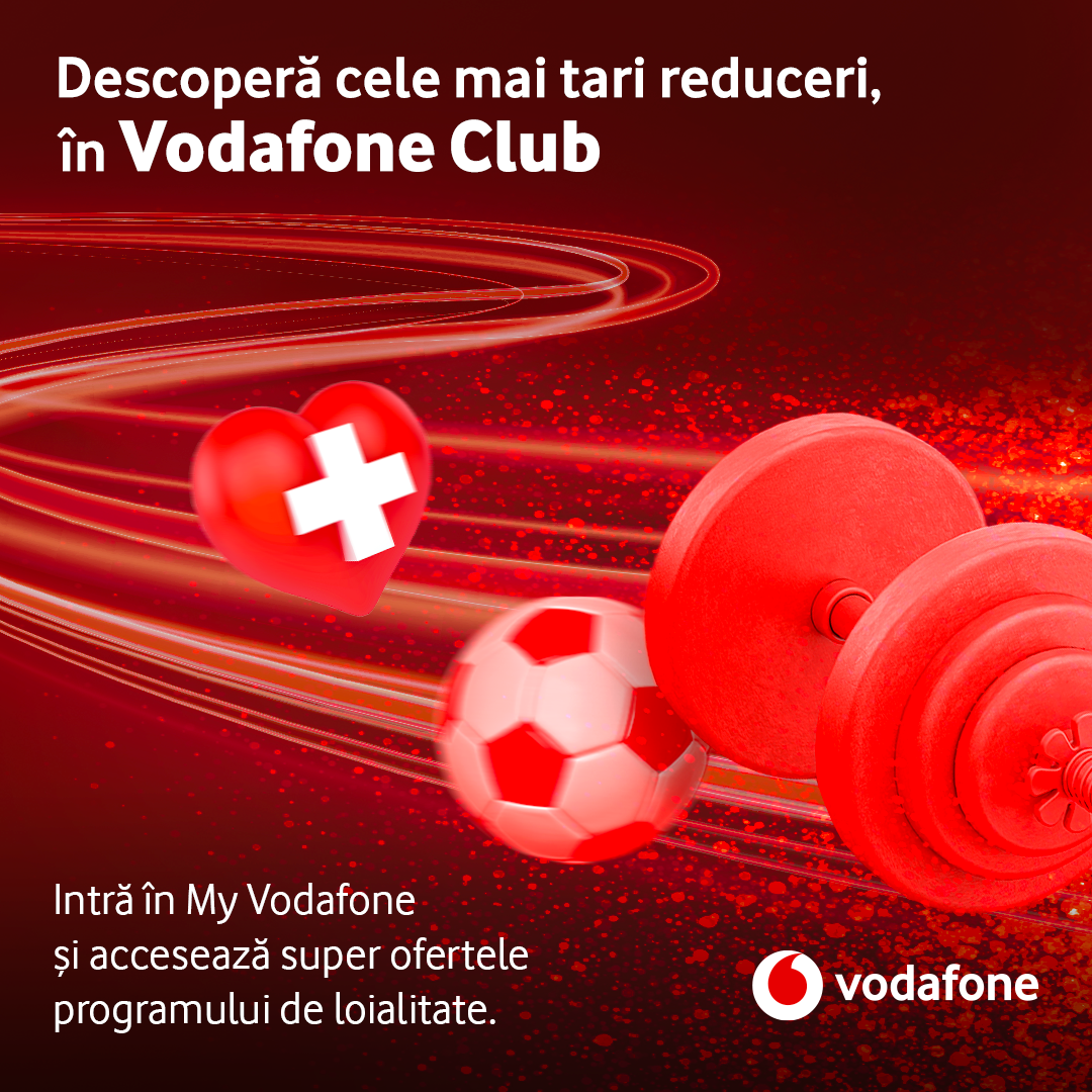 VODAFONE CLUB, noul program de loialitate pentru clienți