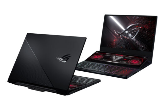 Laptop de gaming cu două ecrane