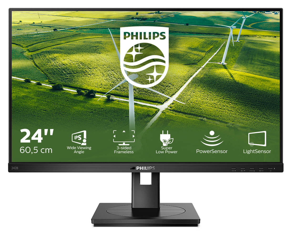 Philips 242B1G, unul dintre cele mai eco-friendly monitoare