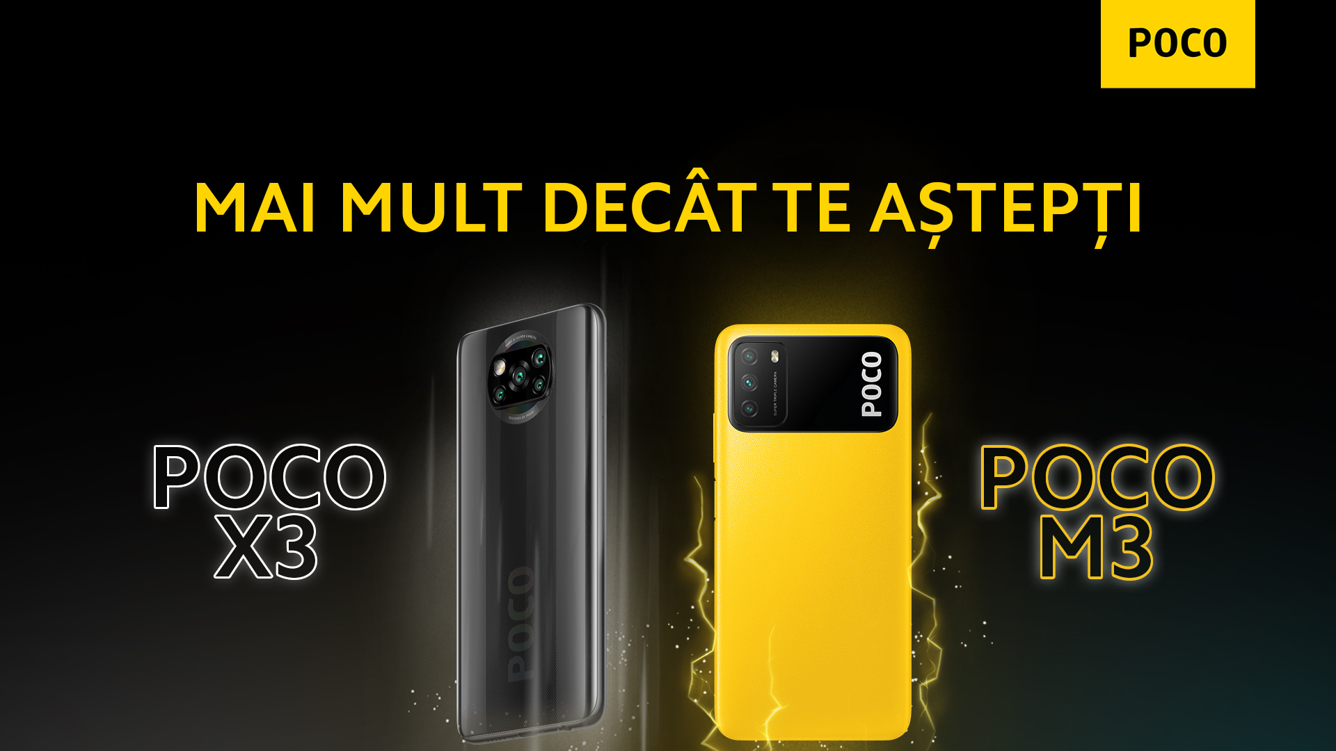 Discounturi la telefoanele POCO în weekend